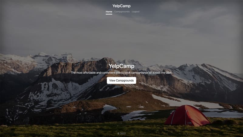 YelpCamp | Campground Booking Website